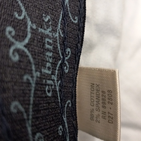 cj banks Comfort Waist Blue Jean Pedal Pushers - Picture 10 of 13